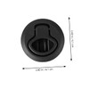 Sosoport 4pcs Uv Stabilized Plastic Marine Latch Lock Flush Latch