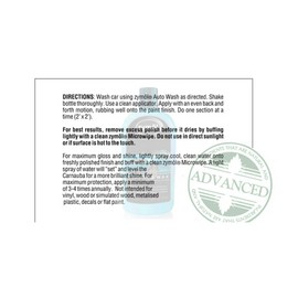 Zymol Cleaner Wax SiO2 Car Polish & Protection Non-Solvent Formula 2pk