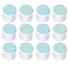 Electric Nail Trimmer Replacement Pads, 12 Packs Baby Nail File Grinding Heads Compatible with Frida Baby Nail File (Green: 6-12M; Blue: 12+M Babies)