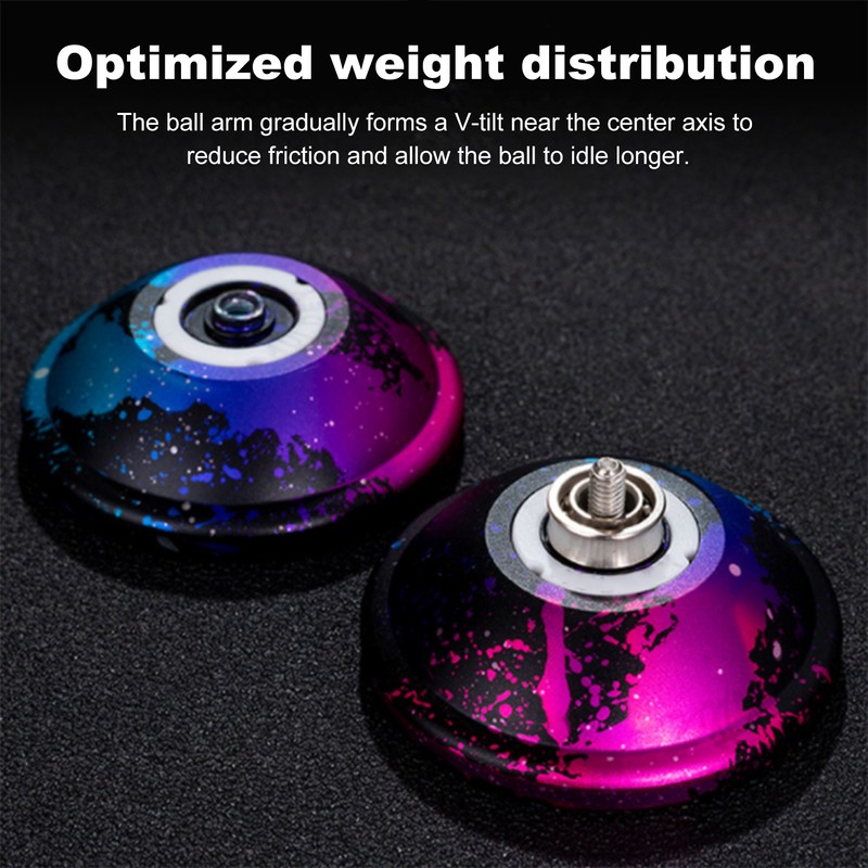 Sleep Yoyo 6061 Aluminum Alloy Yoyo Ball High Precision Bearing
