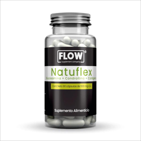 Flow - Glucosamina Natuflex - Suplemento en cápsulas en frasco
