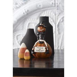 K&K Interiors B2707 4 Inch Set of 2 Candy Corn, Orange