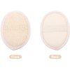 Esponjas corporales desechables de lufa beige 10 piezas para ducha