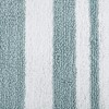 Madison Park Reversible Spa Cotton Bath Rug 100%-Cotton Striped Ultra
