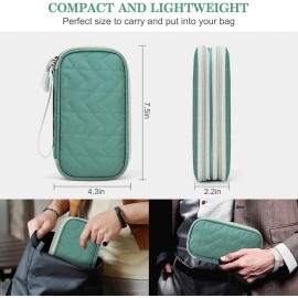 FYY Electronic Organizer, Travel Cable Organizer Bag Pouch Electronic Accessories