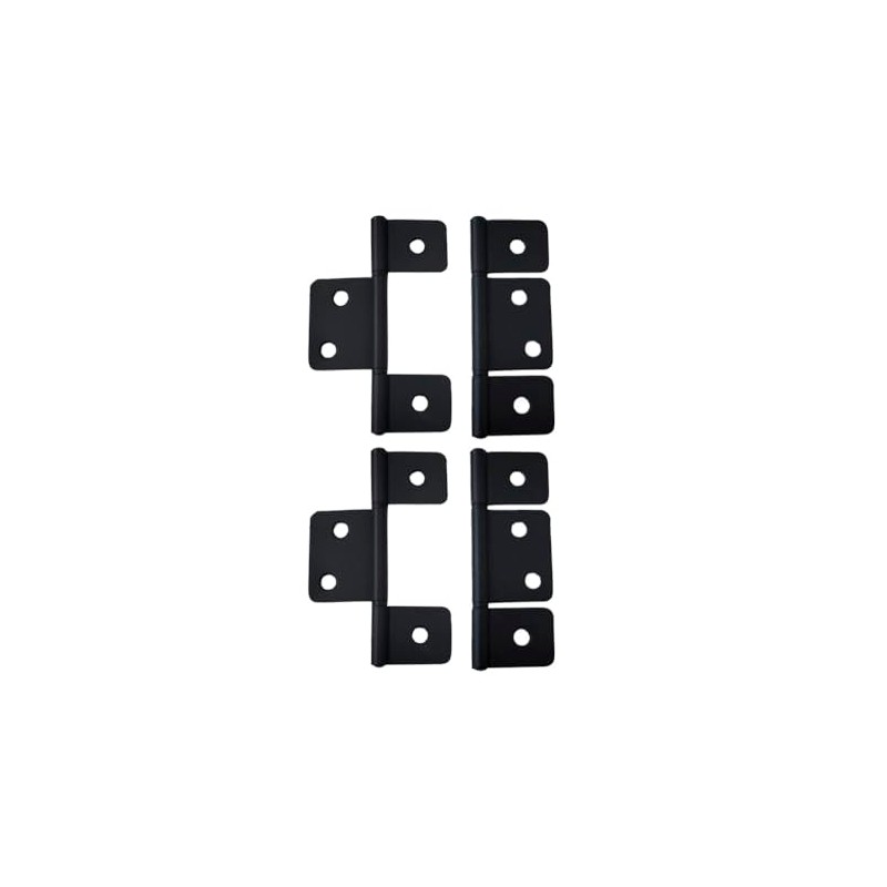 QCAA Flag Three Leaf 3-1/2" Bifold Shutter Hinge for Non-Mortise