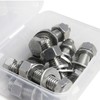 SUNXULIMI 1/4-20 x 1-1/4" Bolts and Nuts Hex Head Bolts