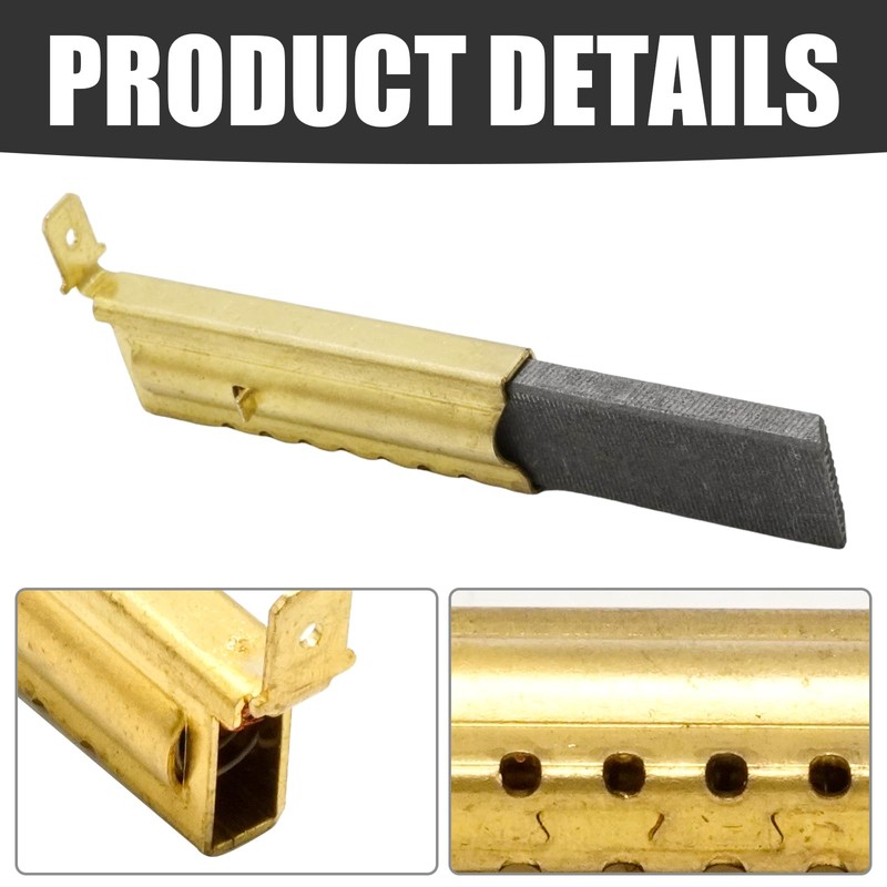 Hoypeyfiy 4Pcs L94MF7 Carbon Brushes, Replacement for Washing Machine Motor