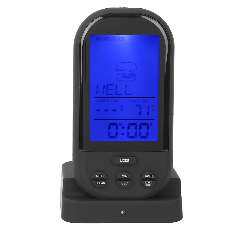 Wireless Meat Thermometer Digital Grill Thermometer for Household Oven Cooking