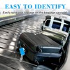 50 Pack Luggage Tags Suitcases PVC Travel Bag & Baggage