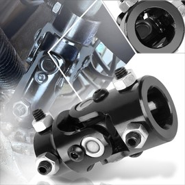 Universal 40Cr Alloy Steel Steering Shaft Single U Joint | 1" DD to 3/4" DD