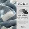 Elrene Home Fashions Farmhouse Living Grainger Buffalo-Check Blackout Window Curtain,