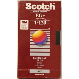 Scotch EG+ High Grade T-120 Recording Tape