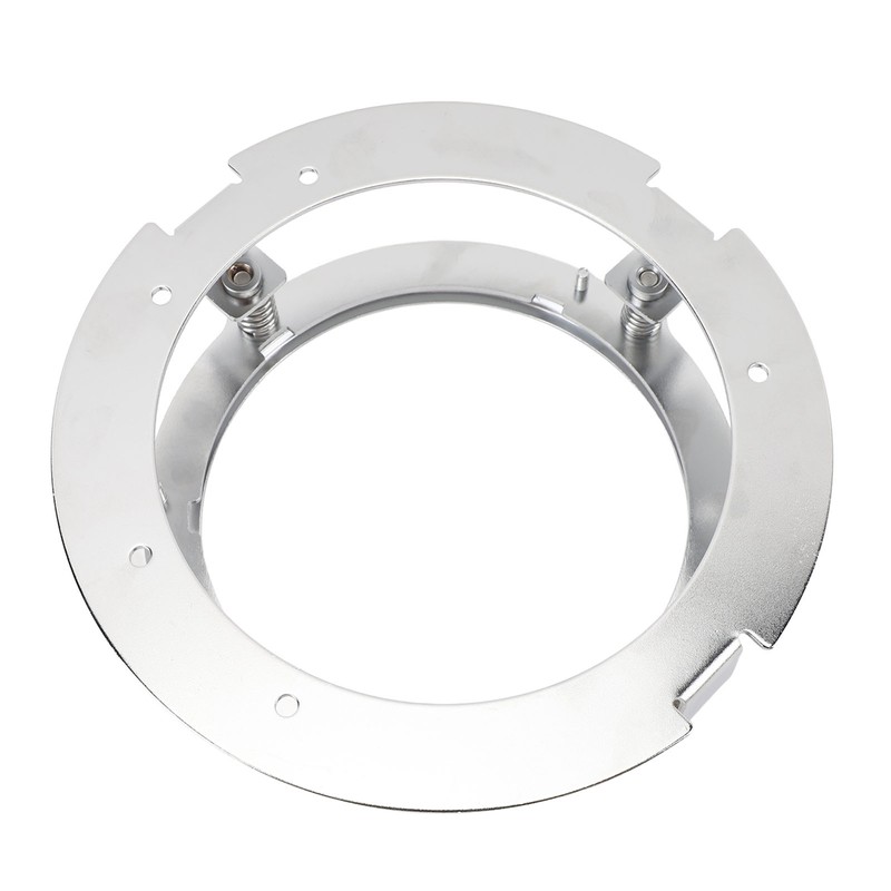 5.75in Round Headlight Mounting Bracket Stable Firmly Fixed Iron Universal