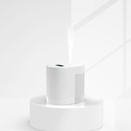 Hand Wash Automatic Sprayer White Touchless Intelligent Induction Alcohol Dispenser for Home Desktop Type