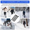 4 Pack 12 Inch Snowshoe Straps Replacement for MSR Classic