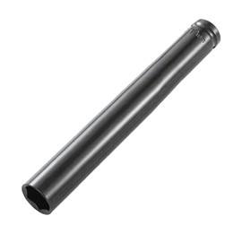 PLEAVIT Deep Socket Impact Socket, Insertion Angle 1/2, 0.5 inches (12.7 mm), Long Socket, Total Length: 7.9 inches (200 mm), 0.7 inches (19 mm)