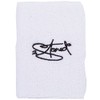 2Stoned Original Sweatband XL 10 cm in White with Black