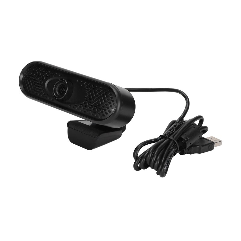 PC Camera 1920x1080p 30fps USB2.0 30 Degrees Rotation Plug and