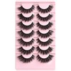 FARRED Fluffy Lashes Wispy Eyelashes Cat Eye Lash False Mink