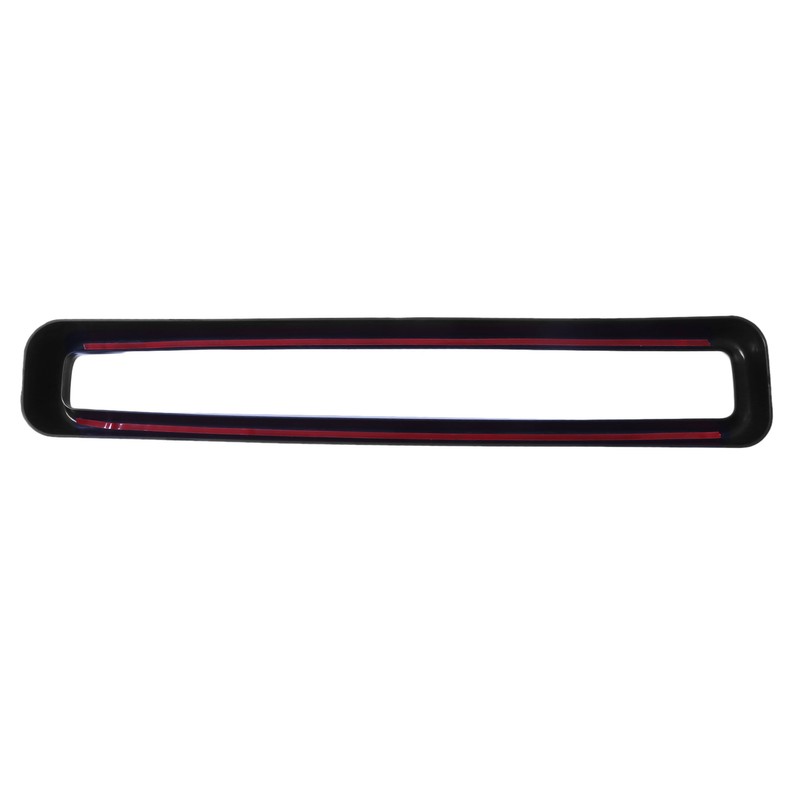 Car Front Grille Trim Bright Black UV Protection Coating Replacement