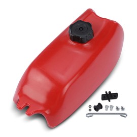 A-Premium Fuel Gas Tank with Fuel Cap Compatible with Honda ATC70 1978-1985, ATC70K 1973-1974, Replace# 123-6-9075, 12369075