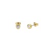 Ted Baker Sinee Mini Crystal Stud Earrings For Women (Gold/Crystal)