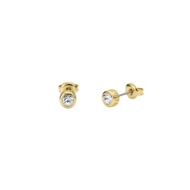 Ted Baker Sinee Mini Crystal Stud Earrings For Women (Gold/Crystal)