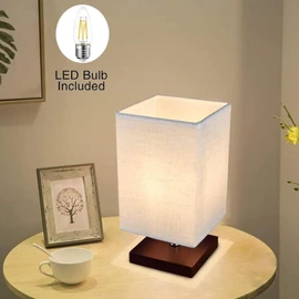 AnnuoYi Bedside Table Lamp,Led Bedrooms Lamps,3 Way Dimmable Touch Bedside Lamp,USB Desk Reading Lamp Suitable for Rooms, Living Rooms, Offices, Dormitories