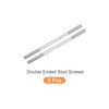 METALLIXITY M6 Thread 100mm Length Double Ended Stud Screws 5