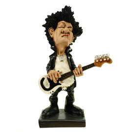 Joh. Vogler GmbH Funny Live Rockstar Sid by Warren Stratford Funny Figure Sculpture Caricature