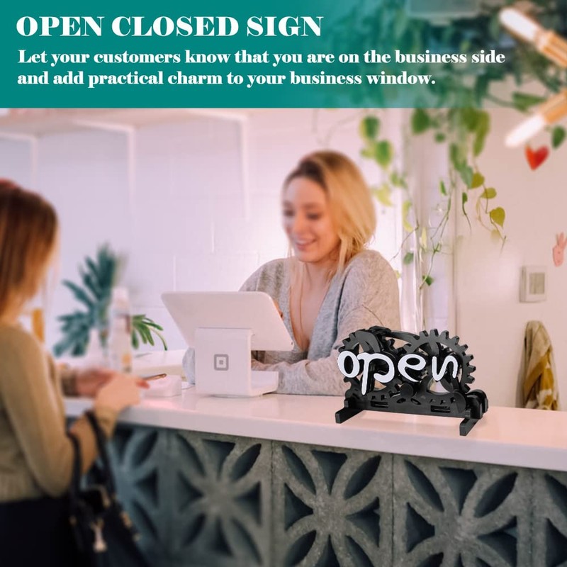 Open Closed Business Sign, Suction Cup Open Close Business Sign