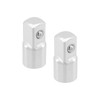 FarBoat 2 Pcs Socket Adapter 3/8" Drive(F) 1/2"(M) Impact Socket