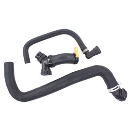 NewYall Upper and Lower Radiator Hose with Y-Connector for Ford F150 2011-2020