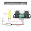Dovhmoh Motion Sensor Switch, 12V 24V PIR Sensor, LED Switch
