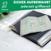 Falkenhorn® Vehicle Registration Document Cover - Transparent Car Registration Document