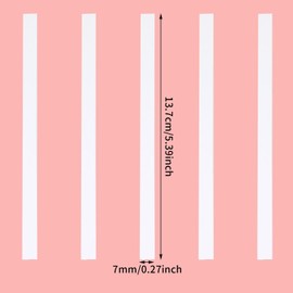 Honbay 100PCS Disposable Perfume Test Strips Rectangle Essential Oils Paper Test Strips Smelling Test Paper White Testing Strips Aromatherapy Fragrance Tester Strips