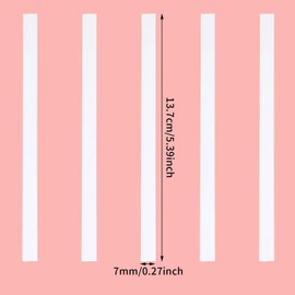 Honbay 100PCS Disposable Perfume Test Strips Rectangle Essential Oils Paper Test Strips Smelling Test Paper White Testing Strips Aromatherapy Fragrance Tester Strips