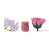 Francfranc Kadochesu Petal Square Pink Flower Roses Bath Salts Bath