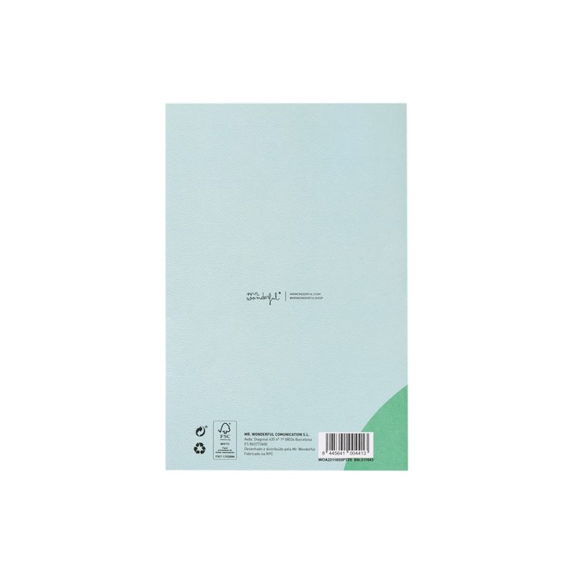 Mr. Wonderful Postcard, Paper, Multi-Colour, Standard