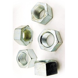 New Pack of (1) Zinc Plated 2-1/2-12 Hex Nut -12 Pitch 2-1/2" Hot Formed Fine Thread Multi-Purpose Comprehensive Hardware Fastener Assortment Kit MoPNEM01087