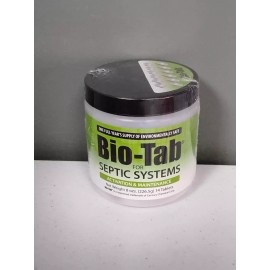 Bio-Tab for Septic Systems - 1 Year Supply - 14 Tablets Activation Maintenance