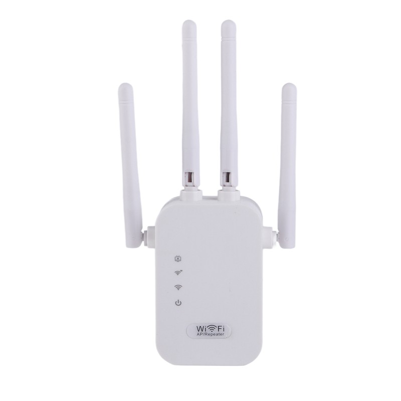 WiFi Extender 300Mbps 4 Antenna Strong Signal Transmission Efficient Heat