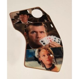 Sega MAVERICK Pinball Machine Upper Right Clear Plastic With GRAPHICS