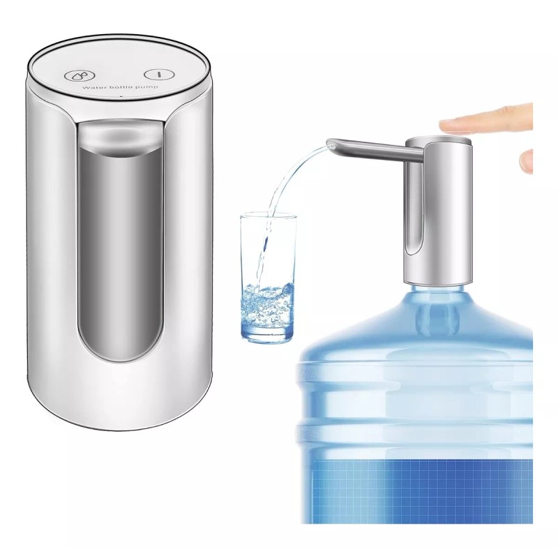 Dispensador De Agua Eléctrico Usb Recargable Bomba De Agua