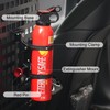 MOLLE Panel Fire Extinguisher Mount Kit-Quick Release Car Fire Extinguisher