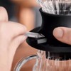 Prepare coffee according to the tea principle, immersion dripper switch,