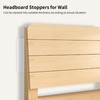 25Pcs Headboard Stoppers for Wall，EVA Foam Pads Anti-Vibration for Bed