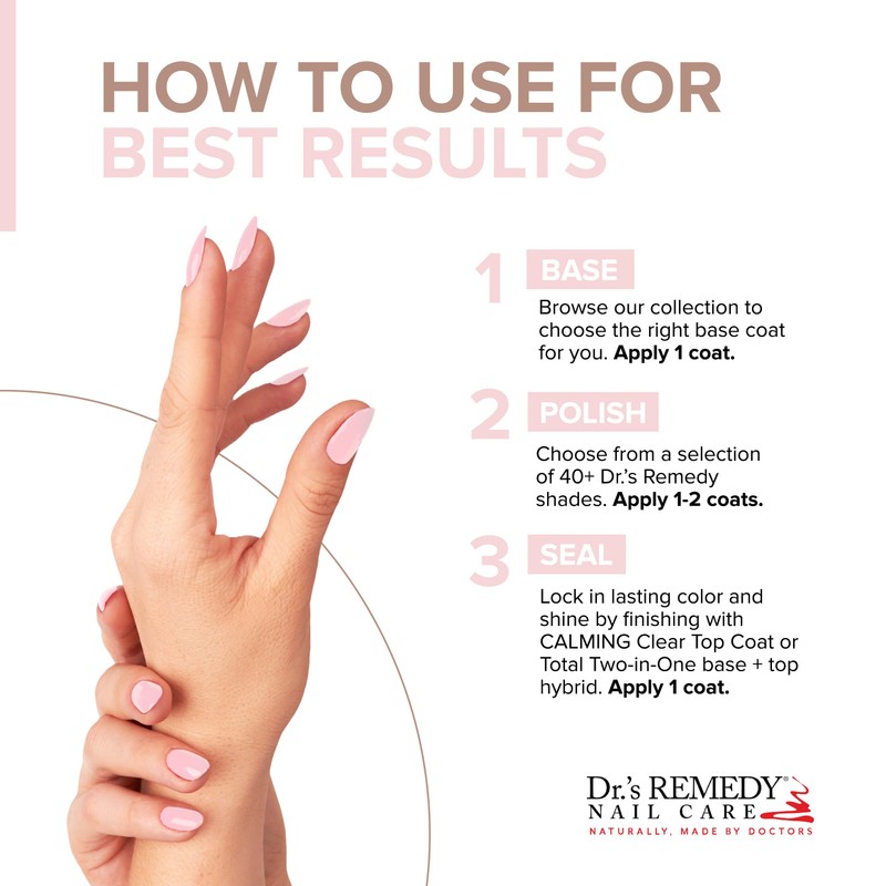 Dr’s Remedy Enriched Nail Polish: Non Toxic, All Natural, and