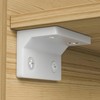 Boxonly Shelf Cabinet Door 90 Degree Plastic Corner Braces 2